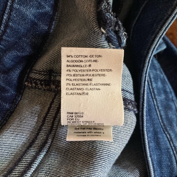 PILCRO and the LETTERPRESS HIGH-RISE SLIM JEAN SHORTS - Picture 7 of 7